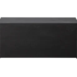New gravure kistbank grenen zwart [fsc]