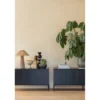New gravure tv meubel 150 cm grenen zwart [fsc]