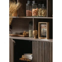 New gravure wandkast essen fineer espresso [fsc]