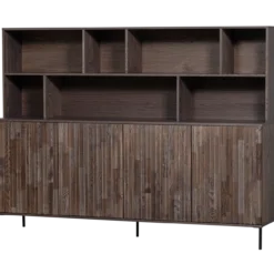 New gravure wandkast essen fineer espresso [fsc]
