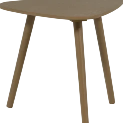 Nila bijzettafels hout mud - set van 2