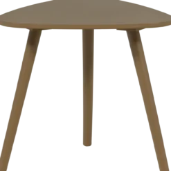 Nila bijzettafels hout mud - set van 2