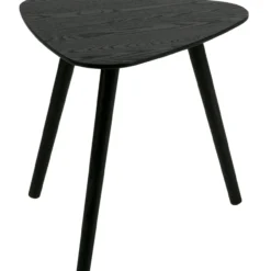 Nila bijzettafels hout zwart - set van 2