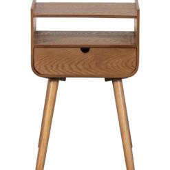 Nils nachtkastje/bijzettafel hout naturel [fsc]