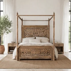 Nirvi - Mangohouten Hemelbed