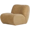 Nomu fauteuil craquele velvet lichtgeel [fsc]