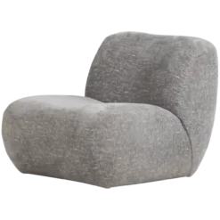 Nomu fauteuil craquele velvet lichtblauw [fsc]