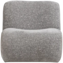 Nomu fauteuil craquele velvet lichtblauw [fsc]