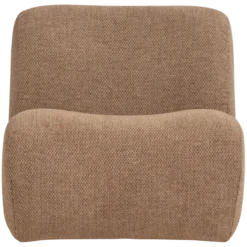 Nomu fauteuil grove chenille lichtbruin [fsc]