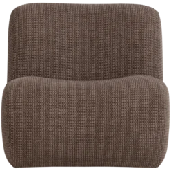 Nomu fauteuil grove chenille bruin [fsc]