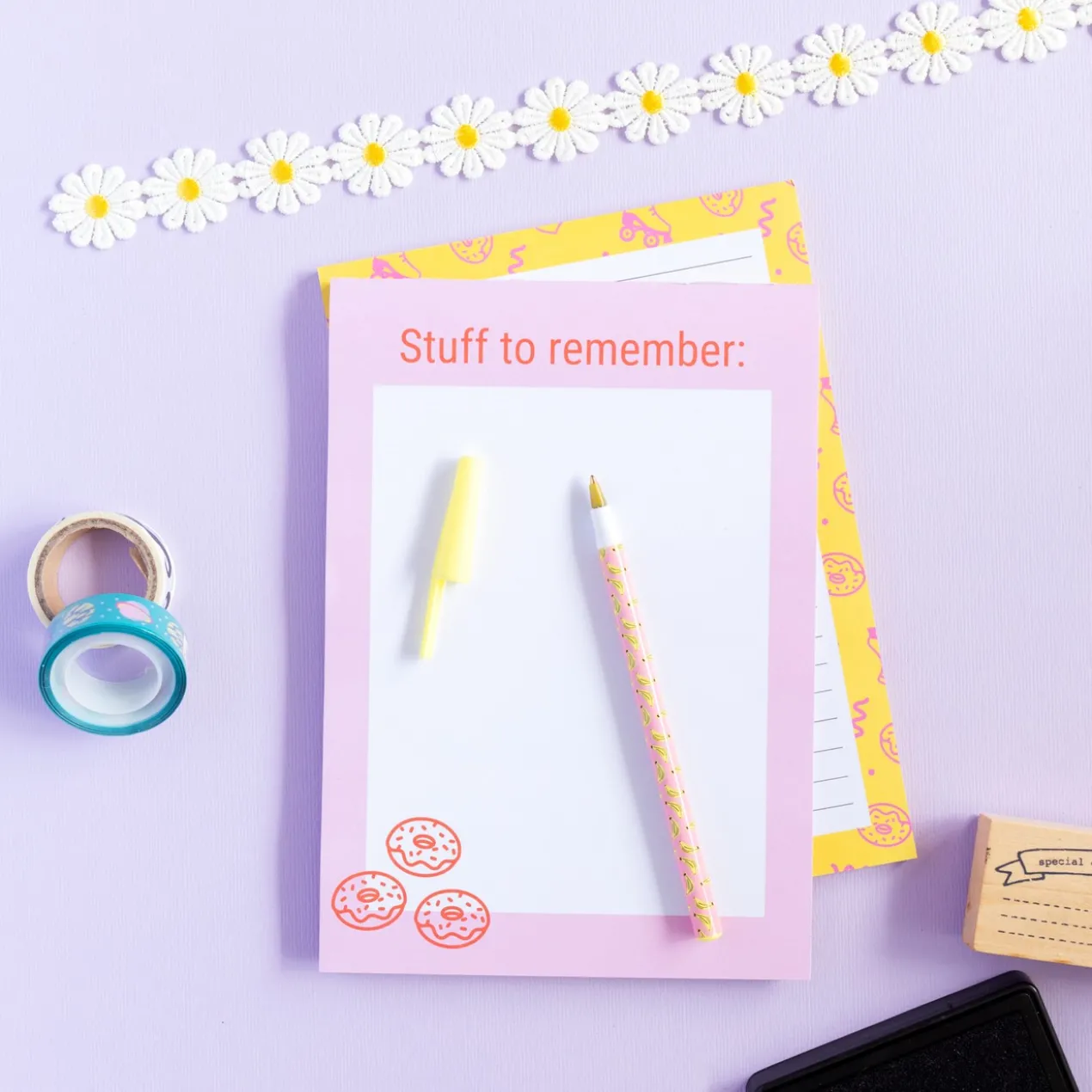 Notitieblok Stuff to remember