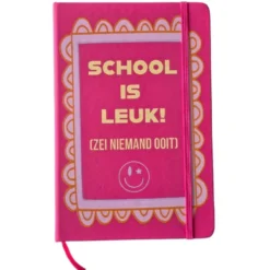 Notitieboek - School is leuk