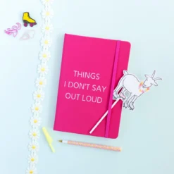Notitieboek Things I don't say