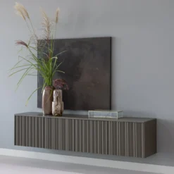 Nova tv meubel 200 cm grenen truffel bruin [fsc]