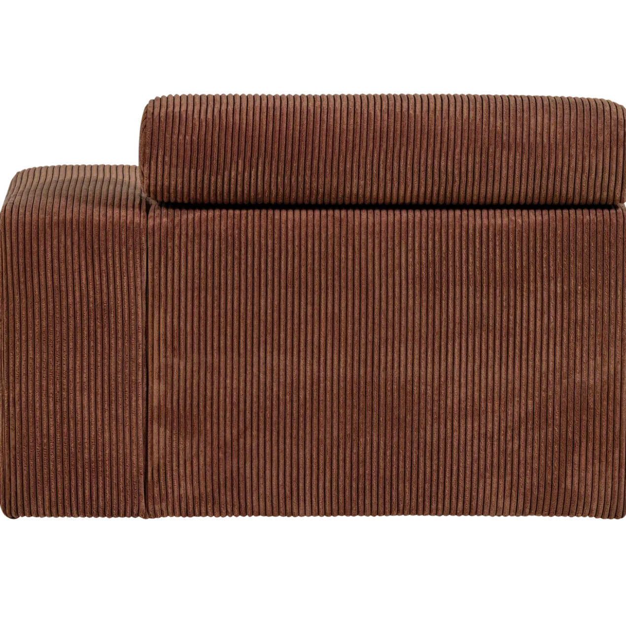Novi chaise longue element arm rechts ribstof terra