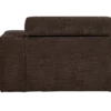 Novi chaise longue element arm rechts donkerbruin melange