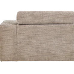 Novi chaise longue element arm rechts naturel melange