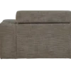 Novi chaise longue element arm rechts grijs melange
