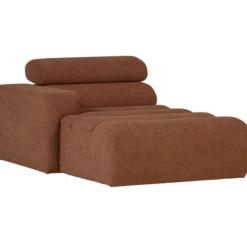 Novi chaise longue element arm links boucle terra