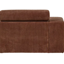 Novi chaise longue element arm links ribstof terra