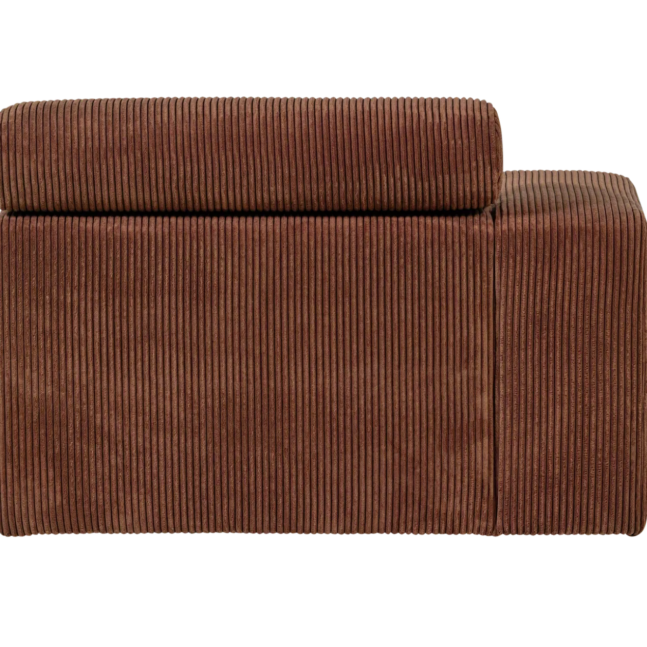 Novi chaise longue element arm links ribstof terra