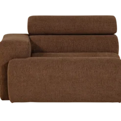 Novi 1-zits element arm links boucle mokkabruin