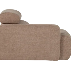 Novi 1-zits element arm links boucle taupe