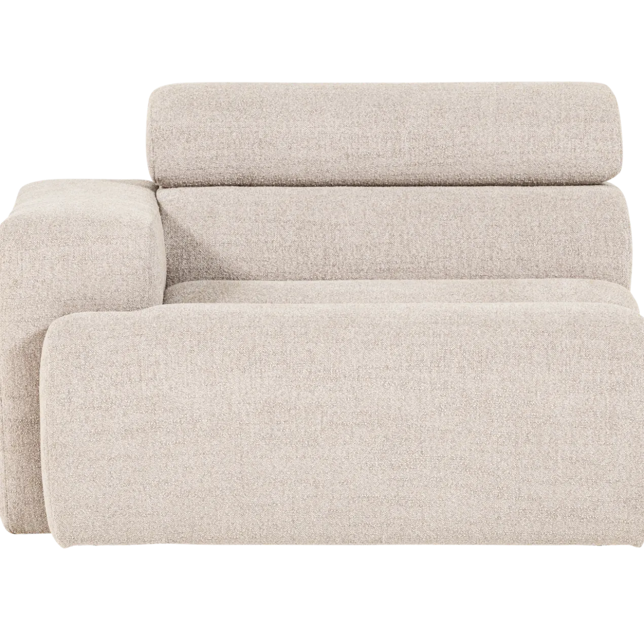 Novi 1-zits element arm links boucle naturel