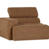Novi 1-zits element arm links boucle karamelbruin