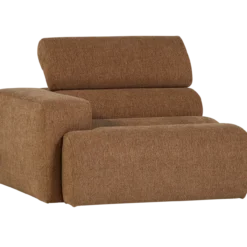 Novi 1-zits element arm links boucle karamelbruin
