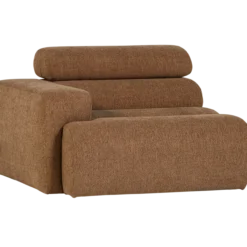 Novi 1-zits element arm links boucle karamelbruin