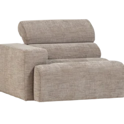 Novi 1-zits element arm links naturel melange