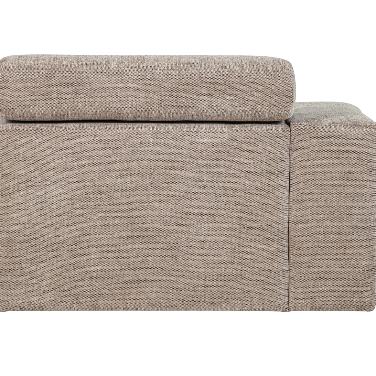 Novi 1-zits element arm links naturel melange