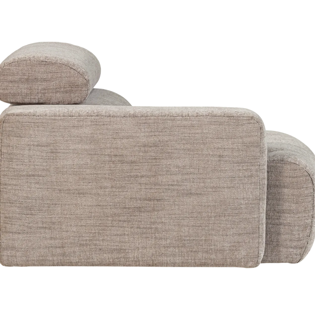 Novi 1-zits element arm links naturel melange
