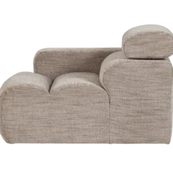 Novi 1-zits element arm links naturel melange