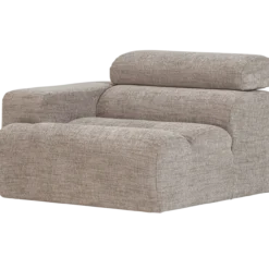 Novi 1-zits element arm links naturel melange