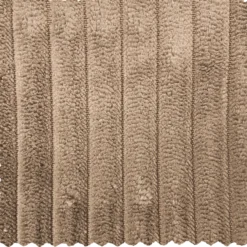 Novi 1-zits element arm links ribstof taupe