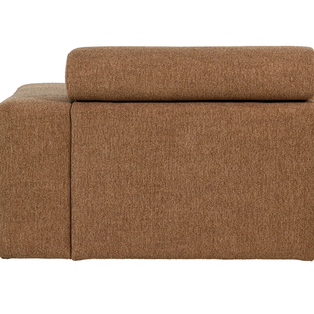 Novi 1-zits element arm rechts boucle karamelbruin