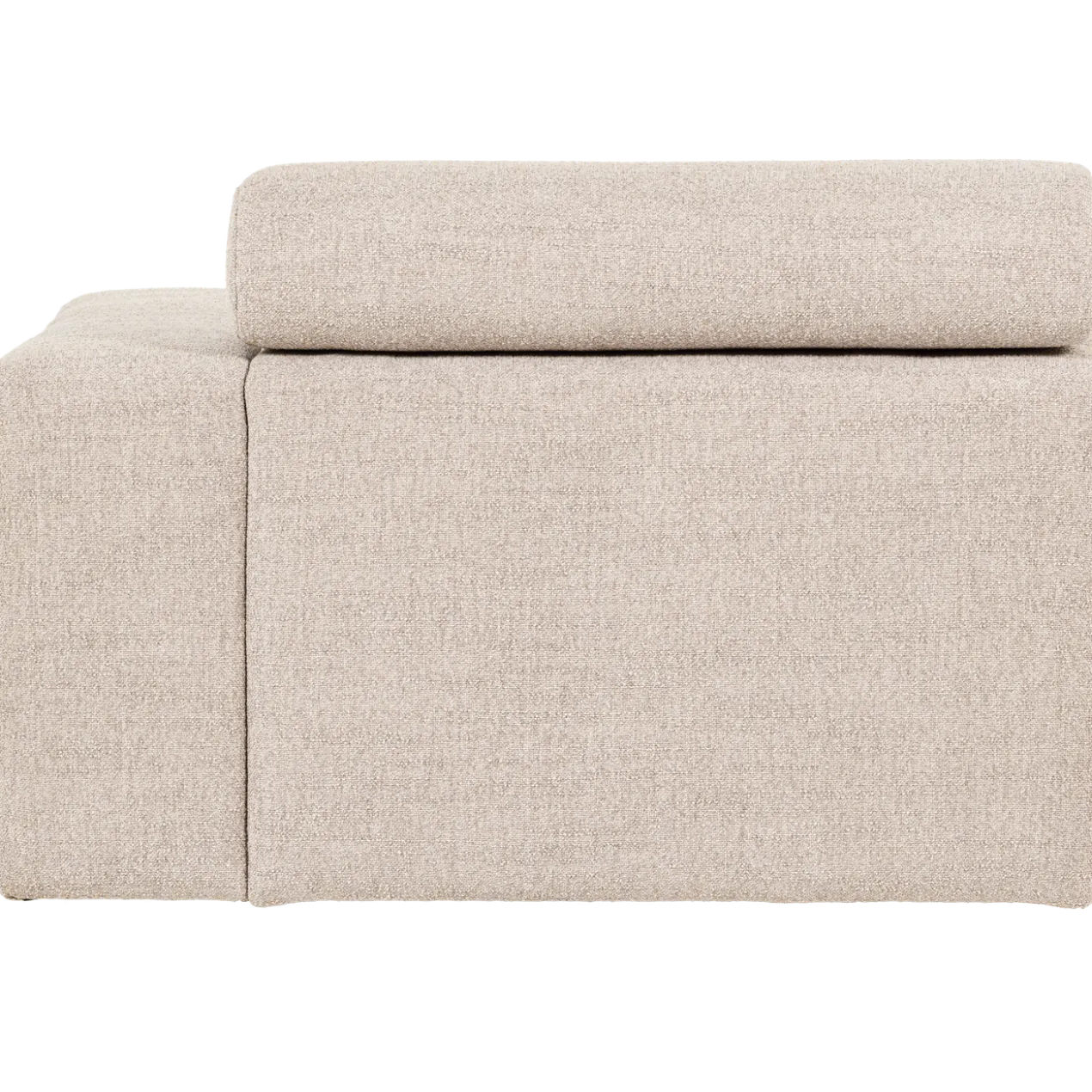 Novi 1-zits element arm rechts boucle naturel