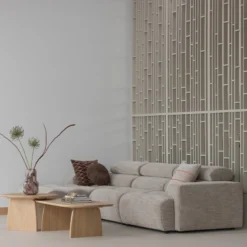 Novi 1-zits element arm rechts boucle naturel