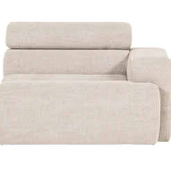 Novi 1-zits element arm rechts boucle naturel