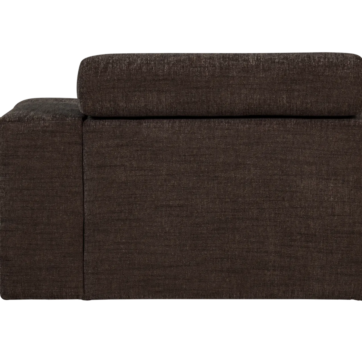 Novi 1-zits element arm rechts donkerbruin melange