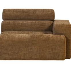 Novi 1-zits element arm rechts karamelbruin melange
