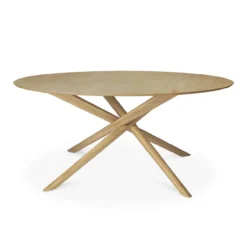 Oak Mikado eettafel - rond 150 - eiken