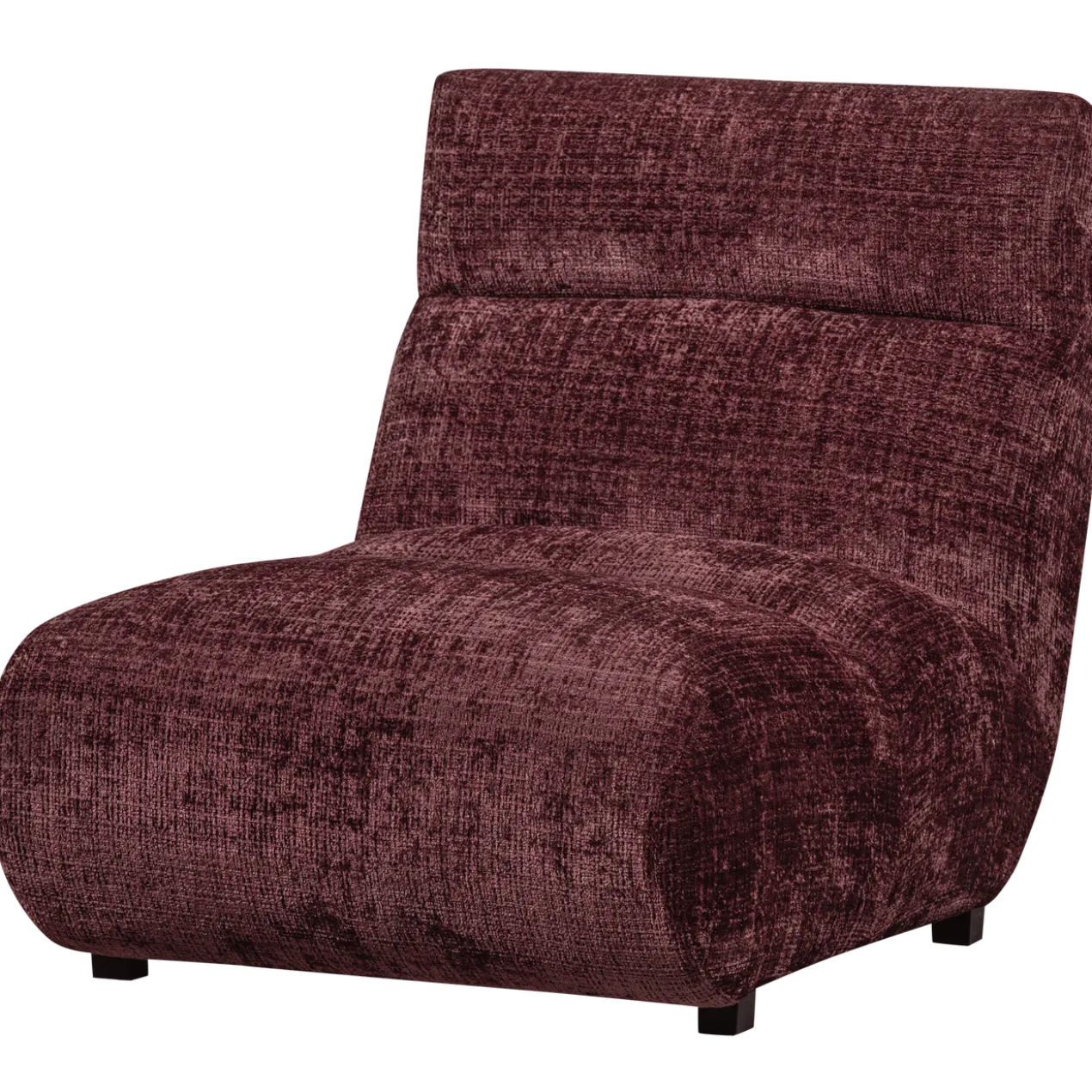 Observe fauteuil aubergine