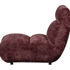 Observe fauteuil aubergine