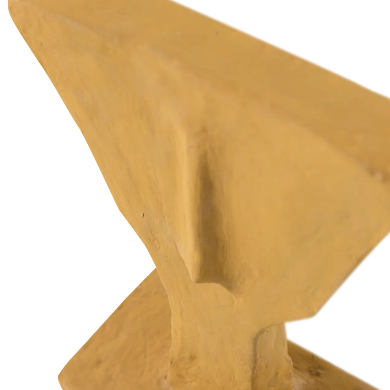 Olen ornament papier mache honinggeel