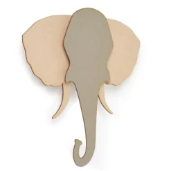 Olifant - Dieren wandlamp