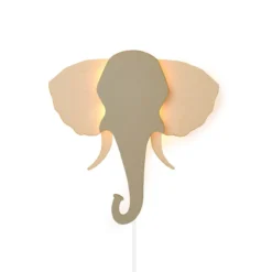 Olifant - Dieren wandlamp
