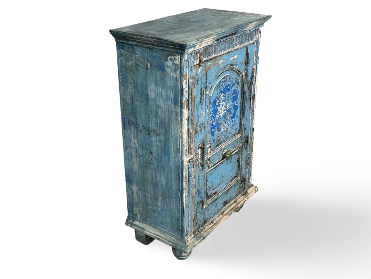 Onder kast India 1 deur blauw uniek Onder kast India 1deur blauw uniek